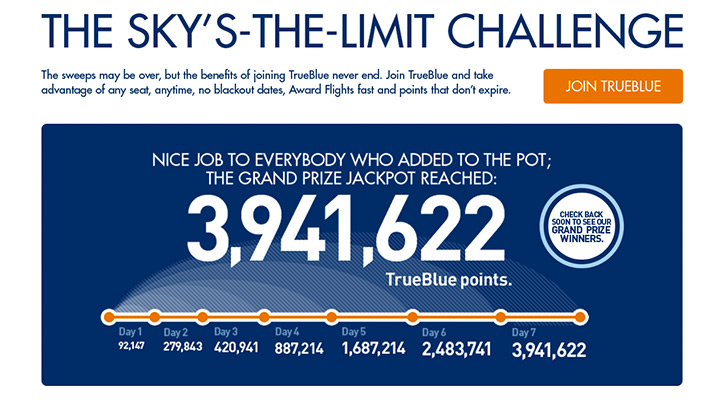 JetBlue Sky's The Limit Challenge